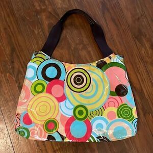 Braciano vinyl tote/purse   